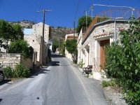 Улочка в деревне Лефкара