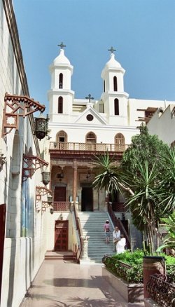 Висячая Церковь (Hanging Church), Каир